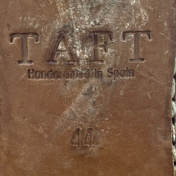Taft Kennedy Mens 10/44 Gray Wool Cap Toe Oxford Derby Dress Shoes main image 10